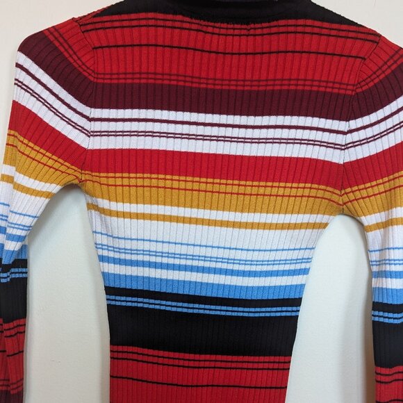 Forever 21 Multi-Colored Turtleneck (Size S) - Picture 2 of 5